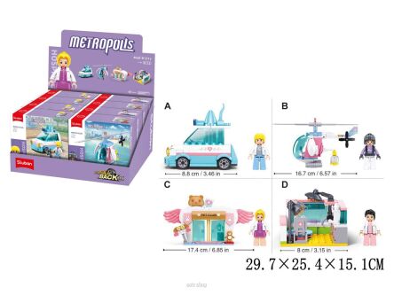 KLOCKI SLUBAN MIASTO MIX (8) 8968