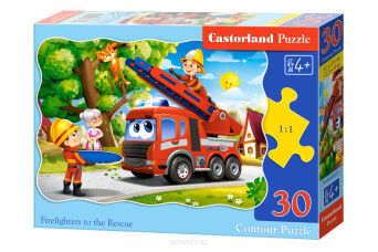 CASTOR PUZZLE 30 FIREFIGHTERS TO THE RESCUE 3792