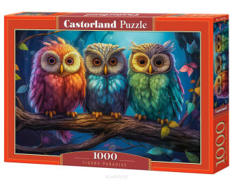 CASTOR PUZZLE 1000 THREE LITTLE OWLS 5175