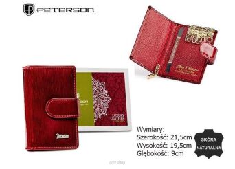 ETUI NA KLUCZE SKÓRA BC-7772-RED 3855 NN