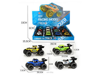 AUTO TERENOWE ZE SPOJLEREM 10X6 CM (12) 9593