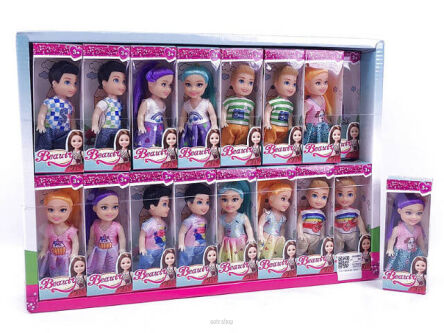 LALKA CHŁOPAK / DZIEWCZYNKA 8 WZ 10X5 CM (32) 3089