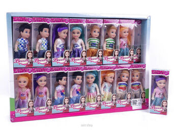 LALKA CHŁOPAK / DZIEWCZYNKA 8 WZ 10X5 CM (32) 3089