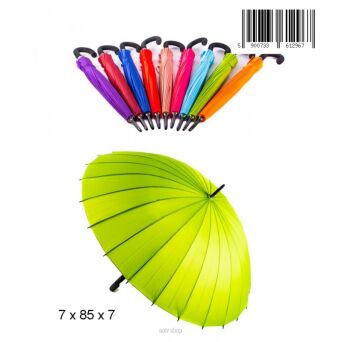 PARASOL LASKA FLUO MIX KOLORÓW 2967