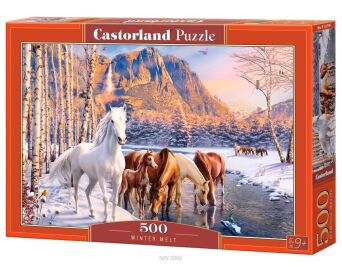 CASTOR PUZZLE 500 WINTER MELT 3704