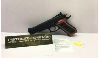 PISTOLET NA KULKI 23X18 CM 8252