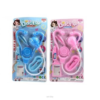 ZESTAW LEKARSKI NIEBIESKI / RÓŻ 31X17 CM 6960