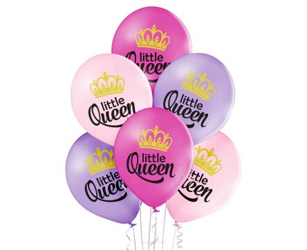 BALONY LITTLE QUEEN 6 SZT [10] 3758 NN