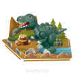 DINOZAUR MAGNETYCZNY 33x25x10 CM 3261 - 2