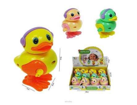 NAKRĘCANKA KACZKA W SŁUCHAWKACH 7x9 CM (12) 1881