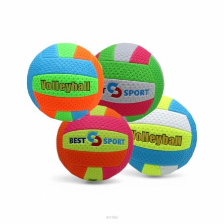 PIŁKA DO SIATKÓWKI BEST SPORT NEON 22 CM 0220