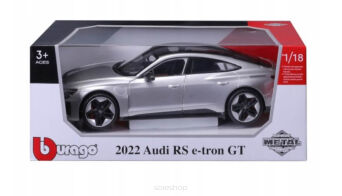 BBURAGO 1:18 AUDI RS E-TRON GT SILVER 5276 NN