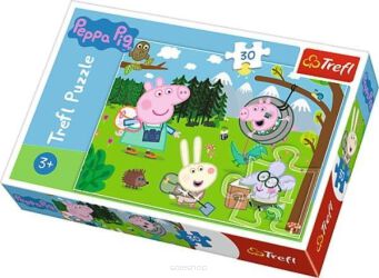 TREFL PUZZLE 30 LEŚNA WYPRAWA PEPPA PIG 2453 NN