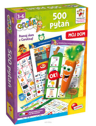 KAROTKA GRA 500 PYTAŃ MÓJ DOM 6721