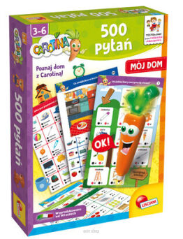 KAROTKA GRA 500 PYTAŃ MÓJ DOM 6721