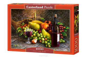 CASTOR PUZZLE 1000 FRUIT AND WINE 4604 