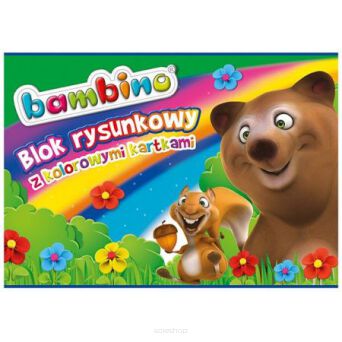 BLOK RYSUNKOWY A4 KOLOR BAMBINO 16K [10] 2878 NN