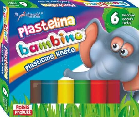 PLASTELINA 6 KOL BAMBINO [20] 1727 NN