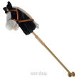 HOBBY HORSE KOŃ NA KIJU SKŁAD KÓŁ DŹW. 95 CM 8323 - 5