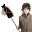 HOBBY HORSE KOŃ NA KIJU SKŁAD KÓŁ DŹW. 95 CM 8323 - 6