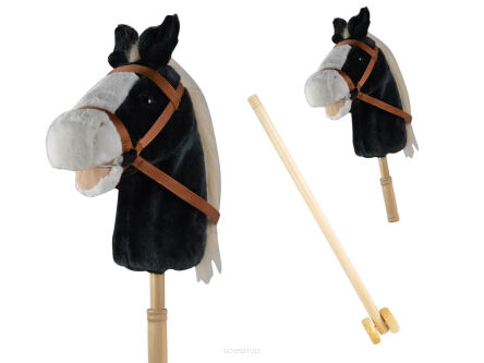 HOBBY HORSE KOŃ NA KIJU SKŁAD KÓŁ DŹW. 95 CM 8323