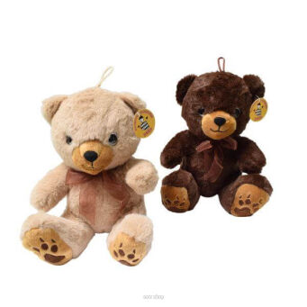PLUSZ MIŚ NATURALNY 2 KOL 22 CM 0949