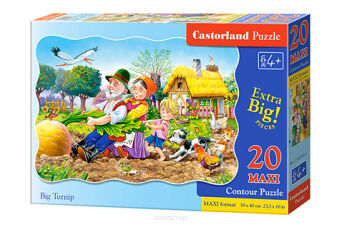 CASTOR PUZZLE 20 MAXI BIG TURNIP 2283