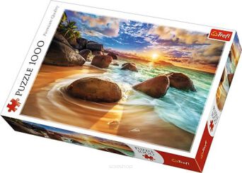 TREFL PUZZLE 1000 PLAŻA SAMUDRA INDIE 4615 NN