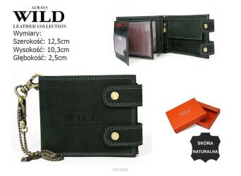 PORTFEL MĘSKI SKÓRA N2900-BIC BLACK 8922 NN