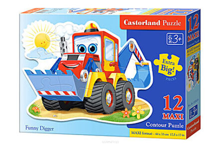 CASTOR PUZZLE 12 FUNNY DIGGER 0024