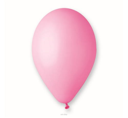 BALONY PASTEL RÓŻOWY 10' (100) [50] 0611 NN