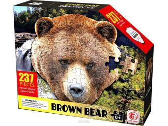 PUZZLE NIEDŹWIEDŹ 238 SZT 25X21 CM 6314