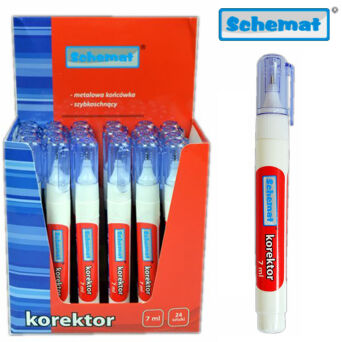 KOREKTOR METALOWA KOŃCÓWKA 7ML [24] 3489