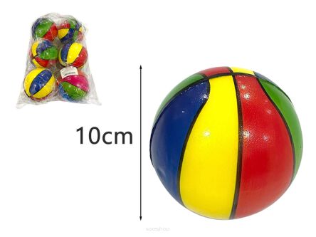 PIŁKA MIĘKKA PIANKOWA SPORT 10 CM (6) 2415