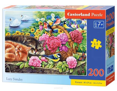 CASTOR PUZZLE 200 LAZY SUNDAY 2216