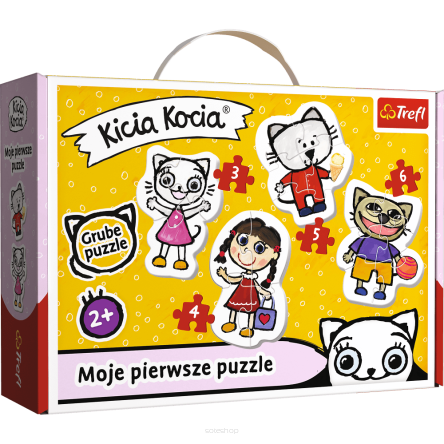 TREFL PUZZLE BABY CLASSIC KICIA KOCIA 0882 NN