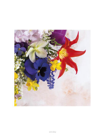 SERWETKI WIOSENNY BUKIET KWIATÓW 33x33 (20) 5048