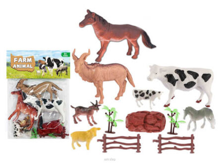 ZWIERZĘTA DOMOWE FARMA 12 EL. 25X20 CM 0131