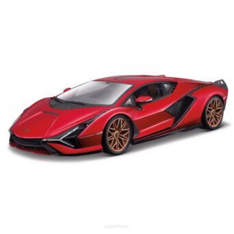 BBURAGO 1:24 LAMBORGHINI SIAN FKP 37 RED 2702 NN