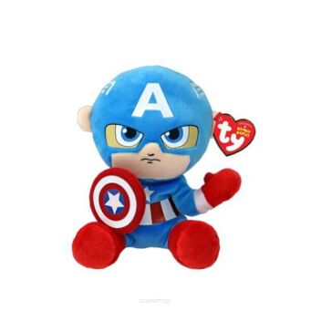 TY PLUSZ 15 CM BABIES CAPITAN AMERICA 0023 NN