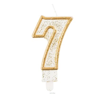 ŚWIECZKA B&C CYFERKA 