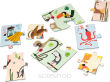PUZZLE 4 DUŻE UKŁADANKI DZIKIE ZWIERZĘTA 2267 - 3