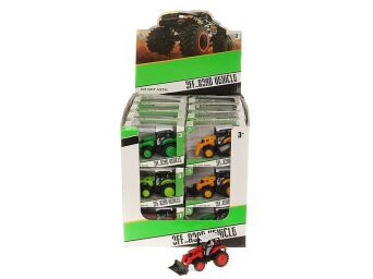 TRAKTOR METALOWY 14X12 CM (24) 5809