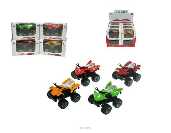 AUTO QUAD Z NAPĘDEM 9X6 CM (12) 9055