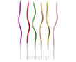ŚWIECZKI B&C ŚWIDERKI METAL MIX 16CM (6) [10] 6056 - 2