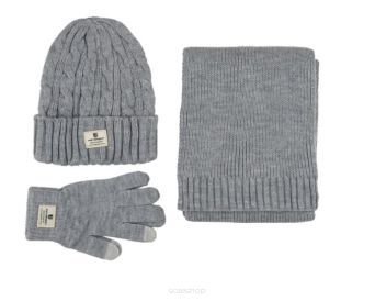 ZESTAW CZAPKA+SZALIK+RĘKAW PTN WS-02 LIGHT 1976 NN