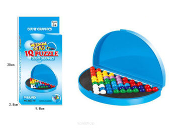 GRA LOGICZNA IQ PUZZLE 20X10 CM 6511