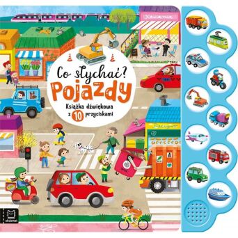 KSIĄŻKA DŹWIĘKOWA CO SŁYCHAĆ POJAZDY 7415