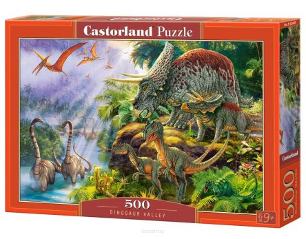 CASTOR PUZZLE 500 DINOSAUR VALLEY 3643