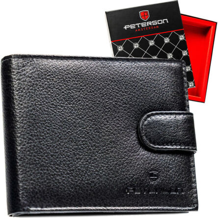 PORTFEL MĘSKI SKÓRA N992L-SPDM-9523 BLACK 9523 NN